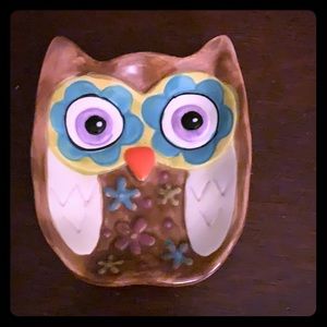 Owl trinket dish